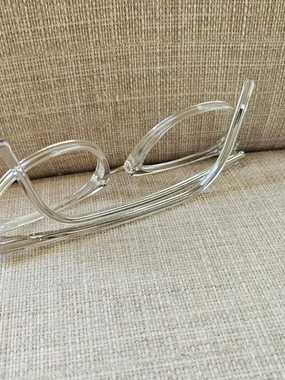 Kirkland Signature Glasses Frame Crystal Clear MOOSE Eyewear Eyeglasses Italy